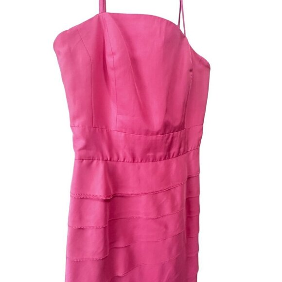 5 for $40 SALE! 
Glint Peachy Pink Spaghetti Strap Bandage Dress sz 4 - Picture 7 of 11